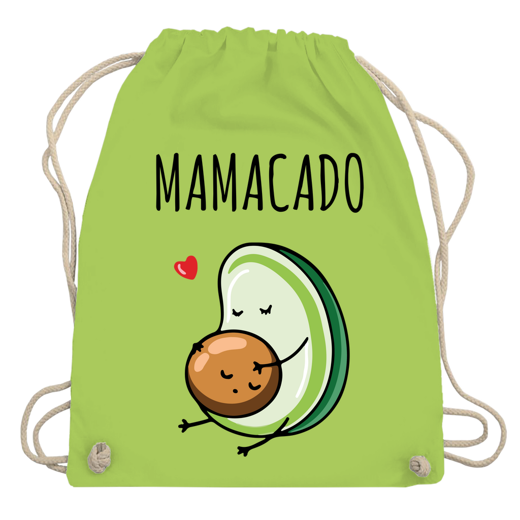 Mamacado Turnbeutel – Lustiger Schwangerschaftsbeutel für werdende Mamas