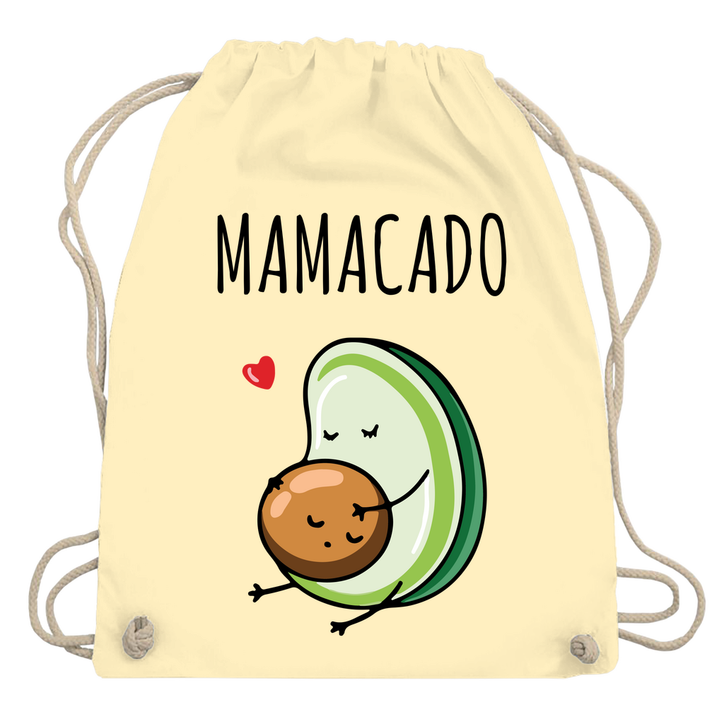 Mamacado Turnbeutel – Lustiger Schwangerschaftsbeutel für werdende Mamas