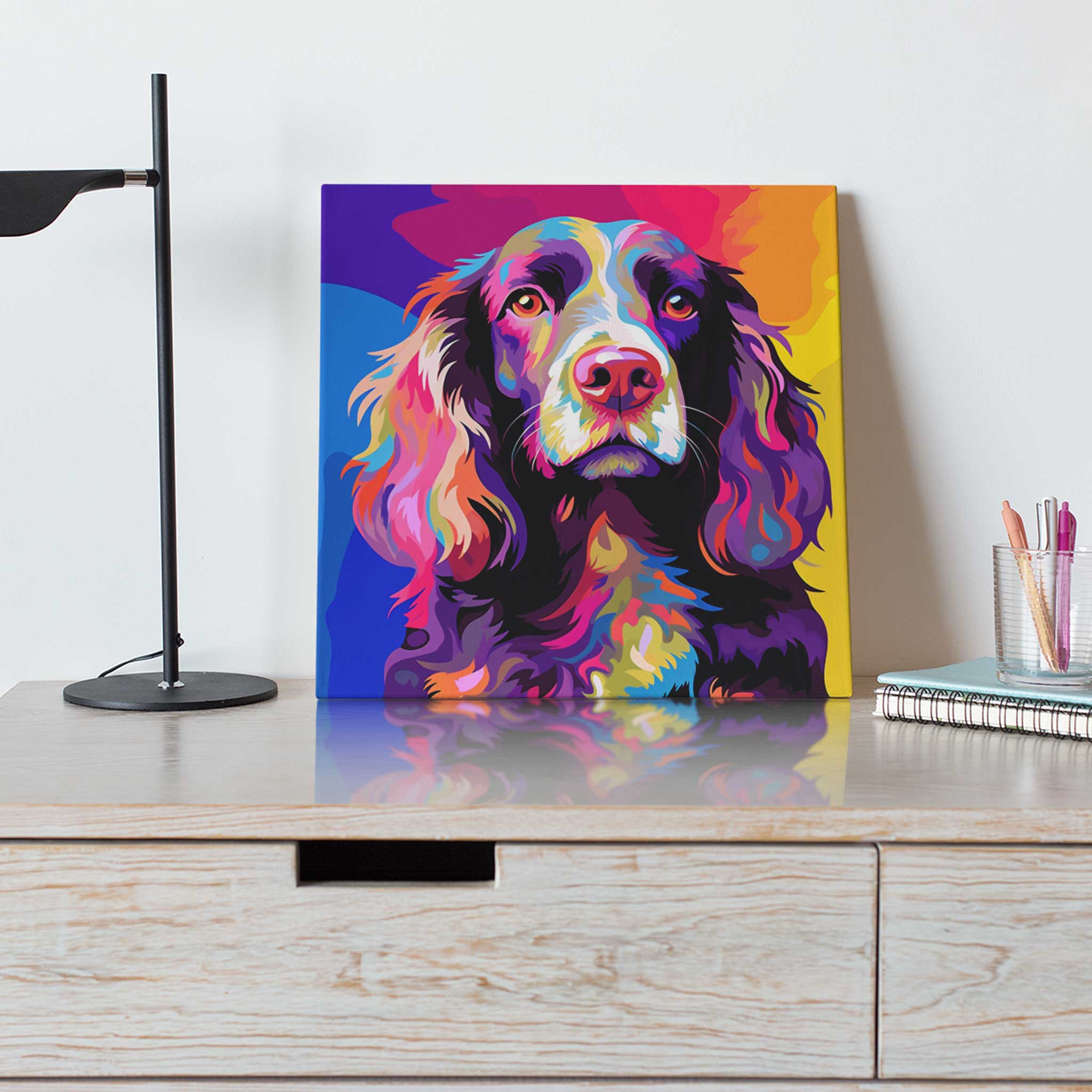 Cocker Spaniel Hund Tier Wandbild