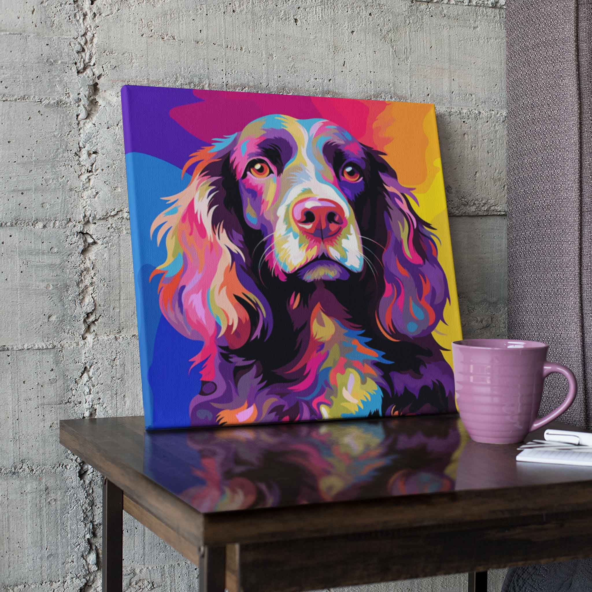 Cocker Spaniel Hund Tier Wandbild