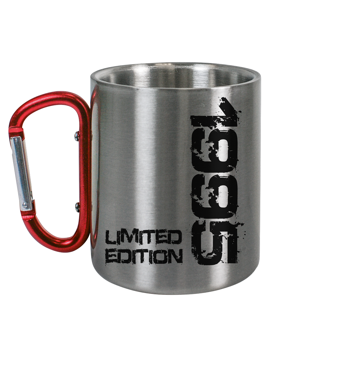 30. Geburtstag - Edelstahl Karabiner Tasse