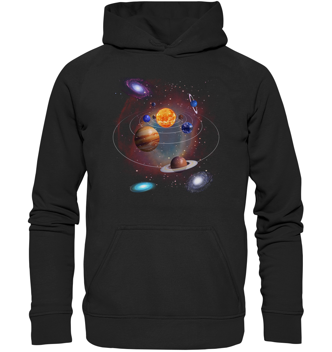 Planeten im Sonnensystem - Kids Basic Hoodie