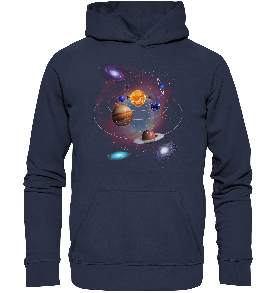 Planeten im Sonnensystem - Kids Basic Hoodie
