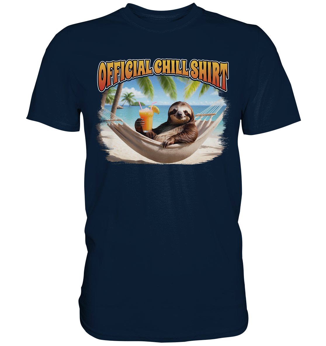 Offizielles Chill Shirt Lustiges Faultier Geschenk