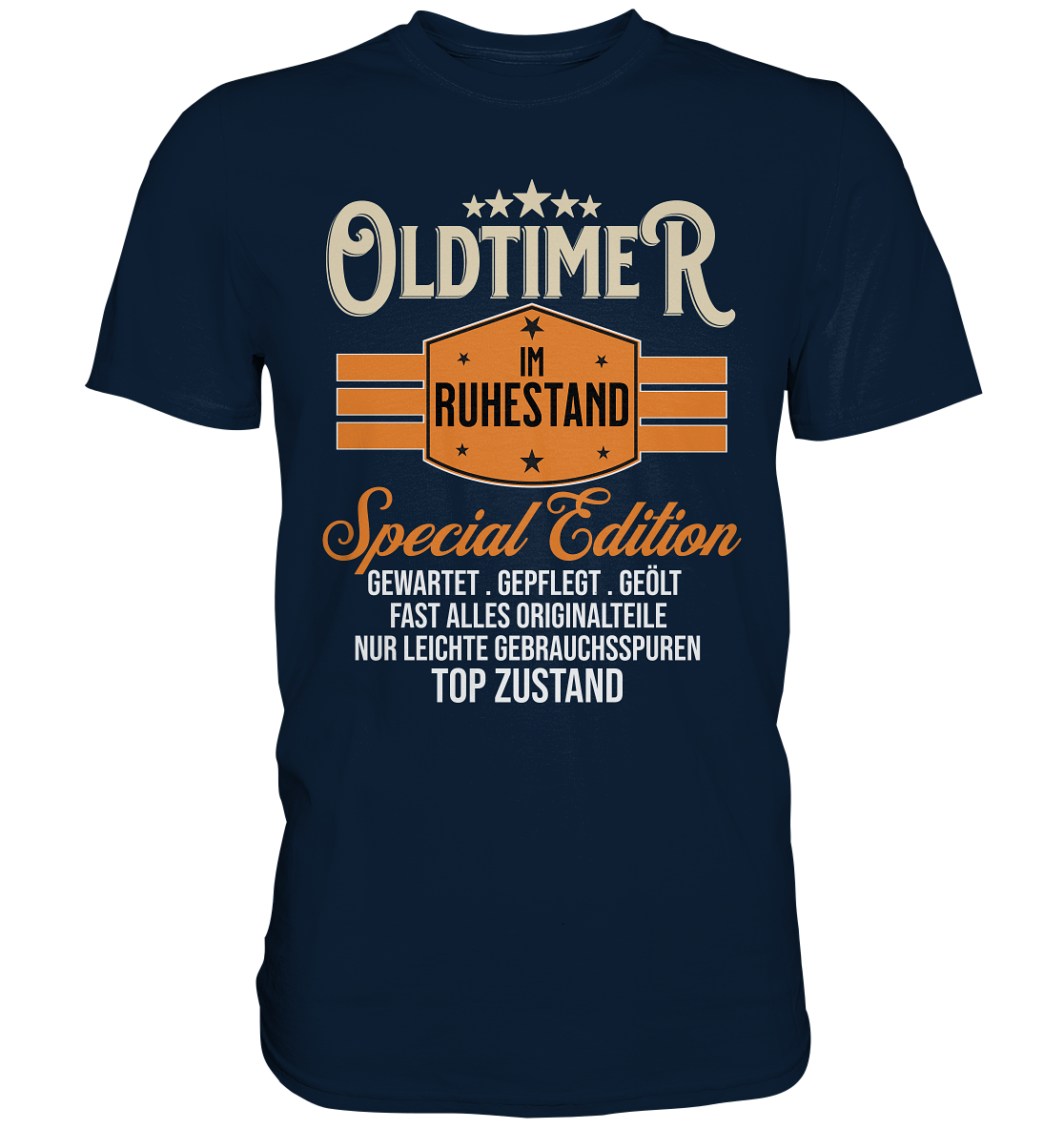Rentner T-Shirt | Oldtimer in Topzustand