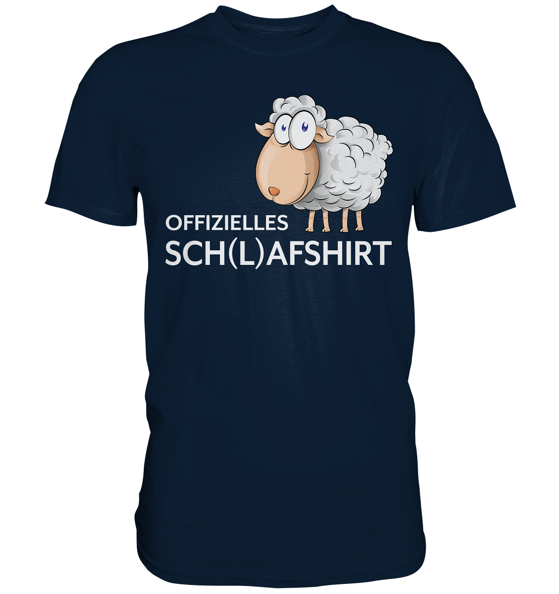 Offizielles Schlafshirt Schaf - Premium Shirt