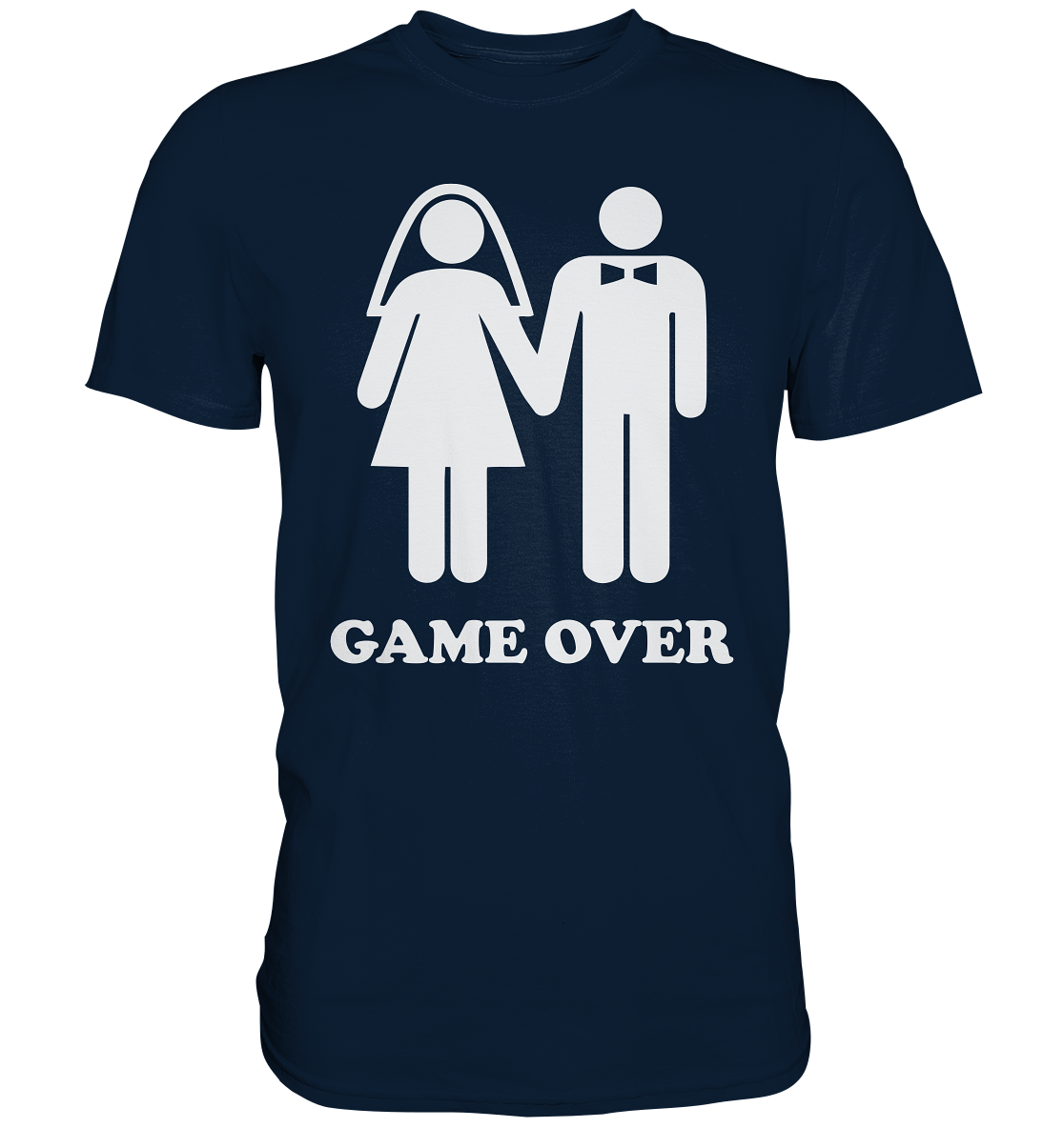 Game Over - JGA Junggesellenabschied Männer T-Shirt