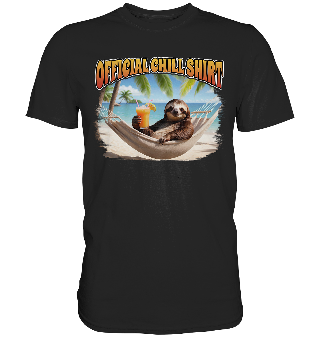 Offizielles Chill Shirt Lustiges Faultier Geschenk