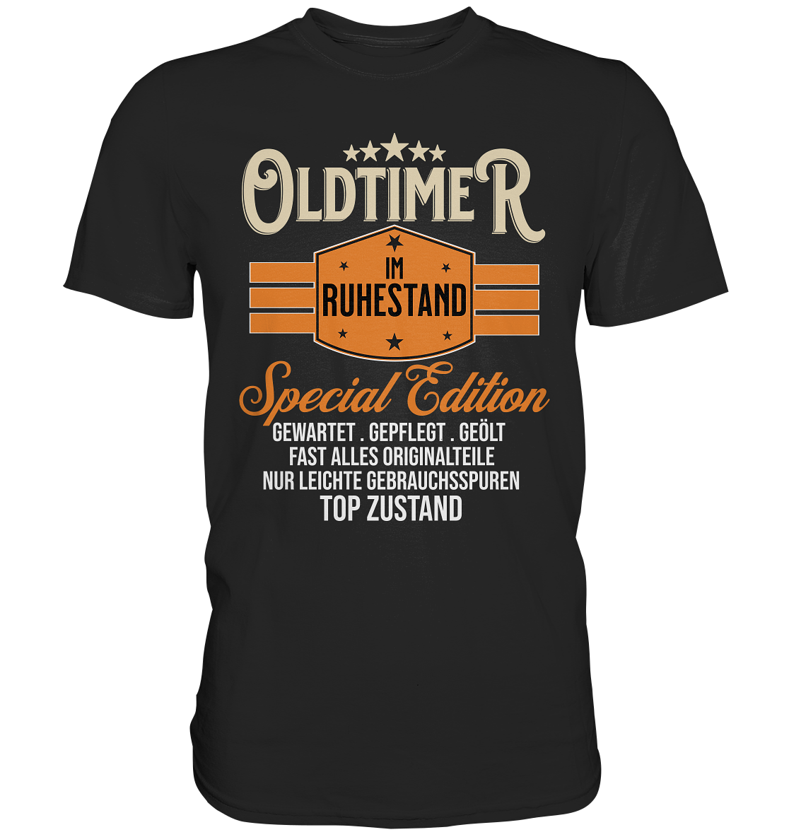 Rentner T-Shirt | Oldtimer in Topzustand