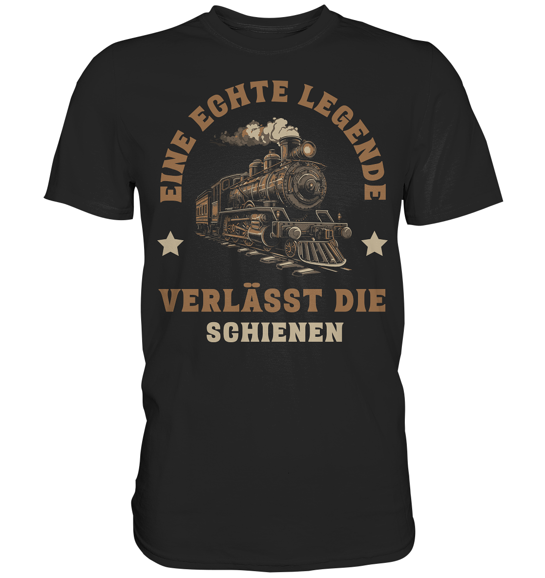 Eine echte Legende verlässt die Schienen - Premium Shirt