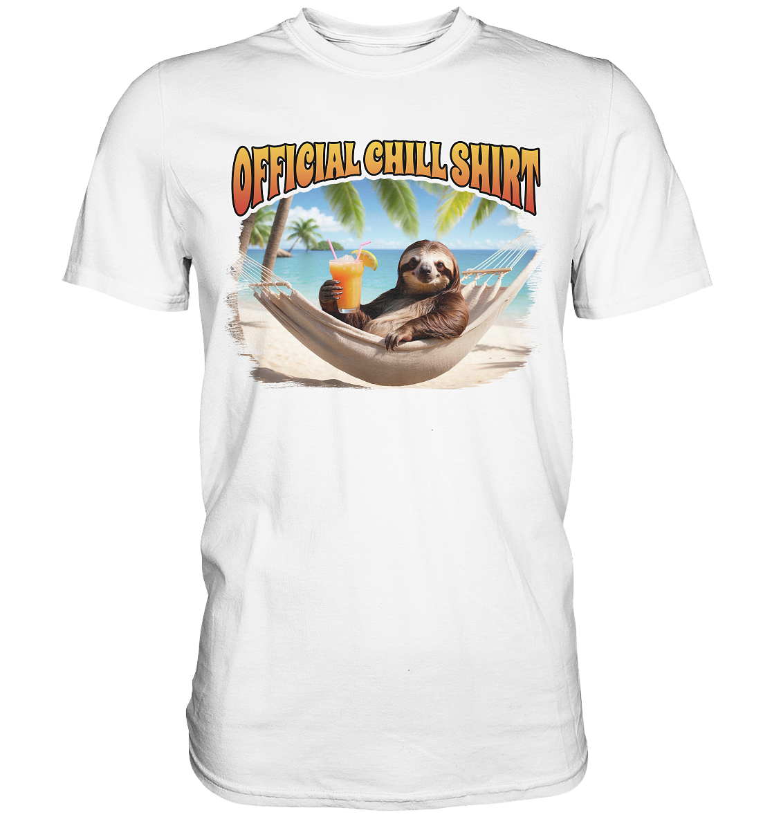 Offizielles Chill Shirt Lustiges Faultier Geschenk