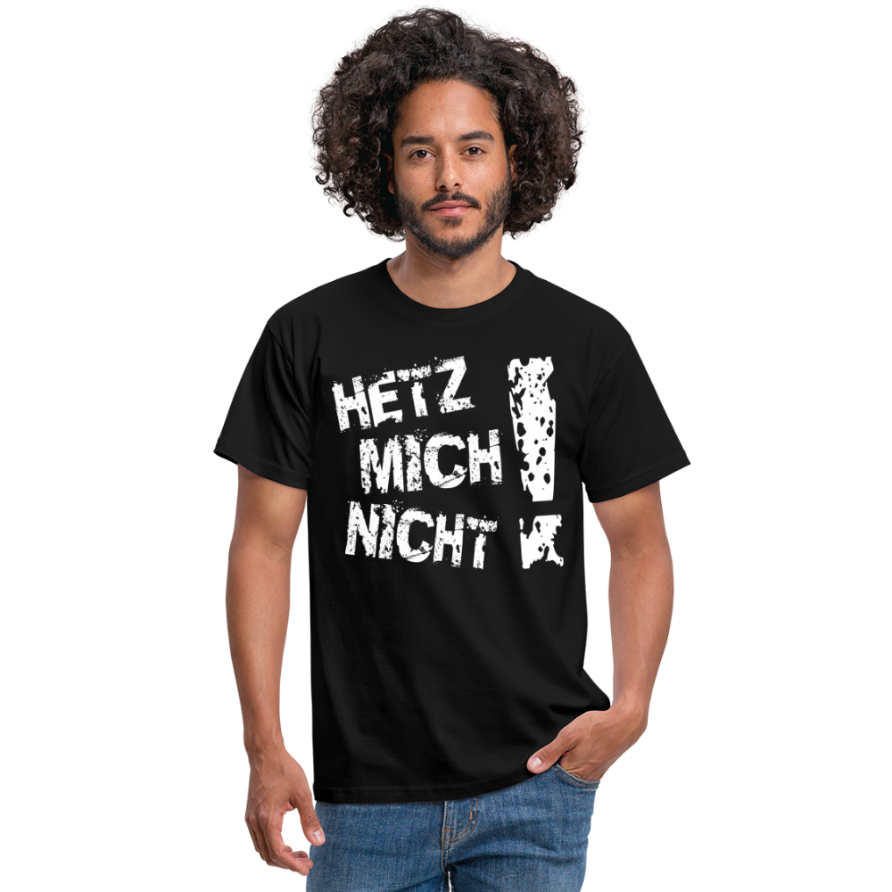 Männer T-Shirt - Schwarz