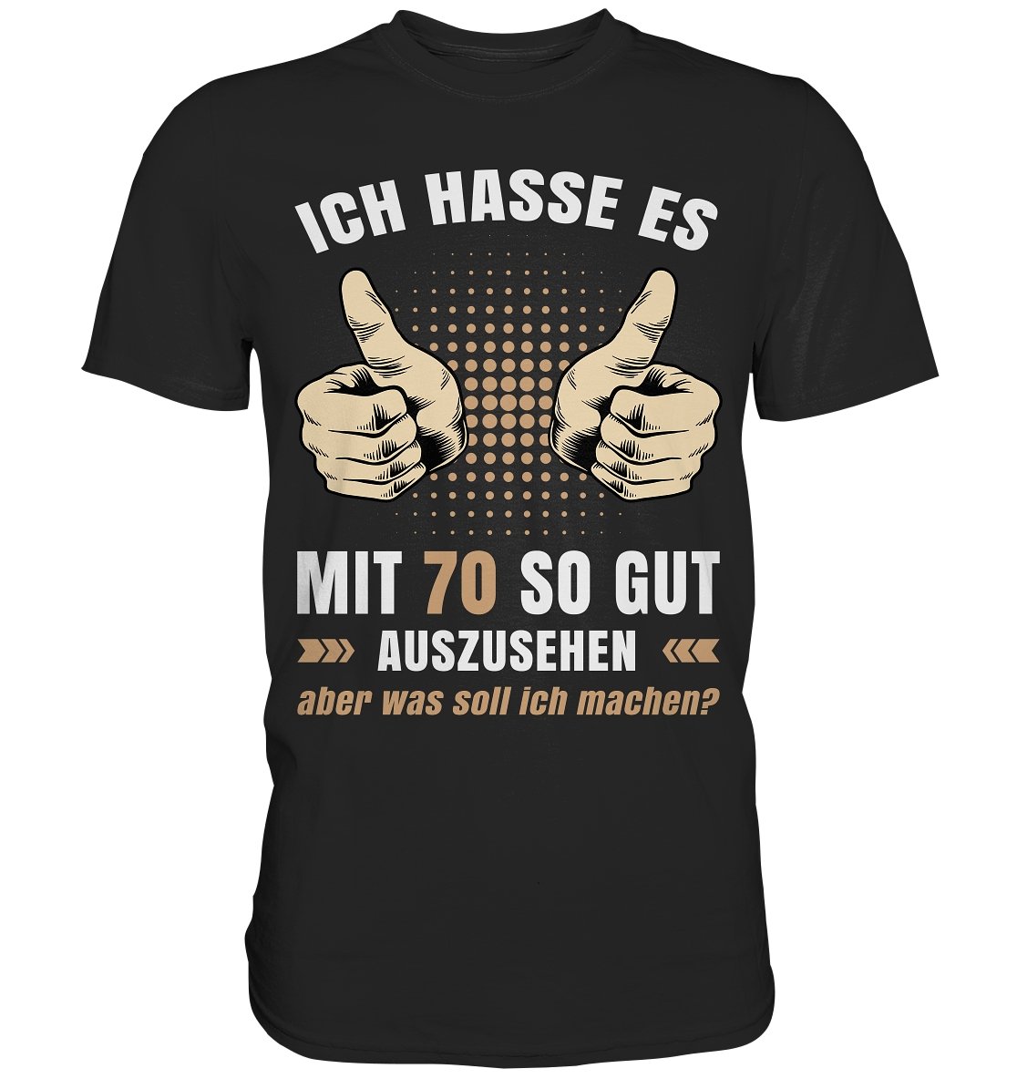 70. Geburtstag - Premium Shirt - BINYA