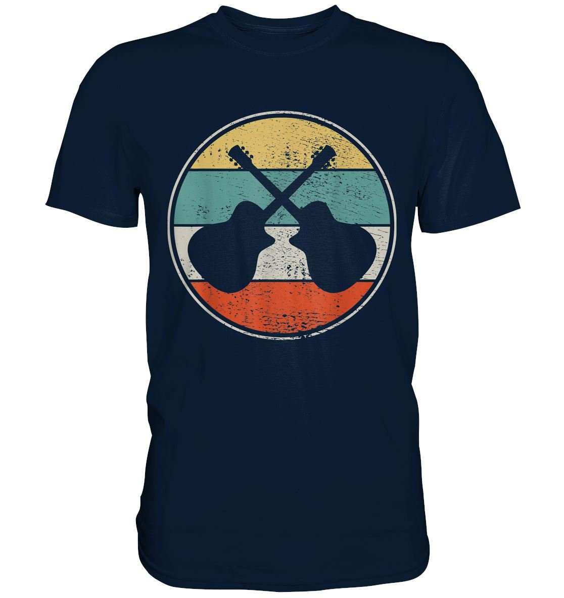 Akustik Gitarre Retro - Premium Shirt - BINYA