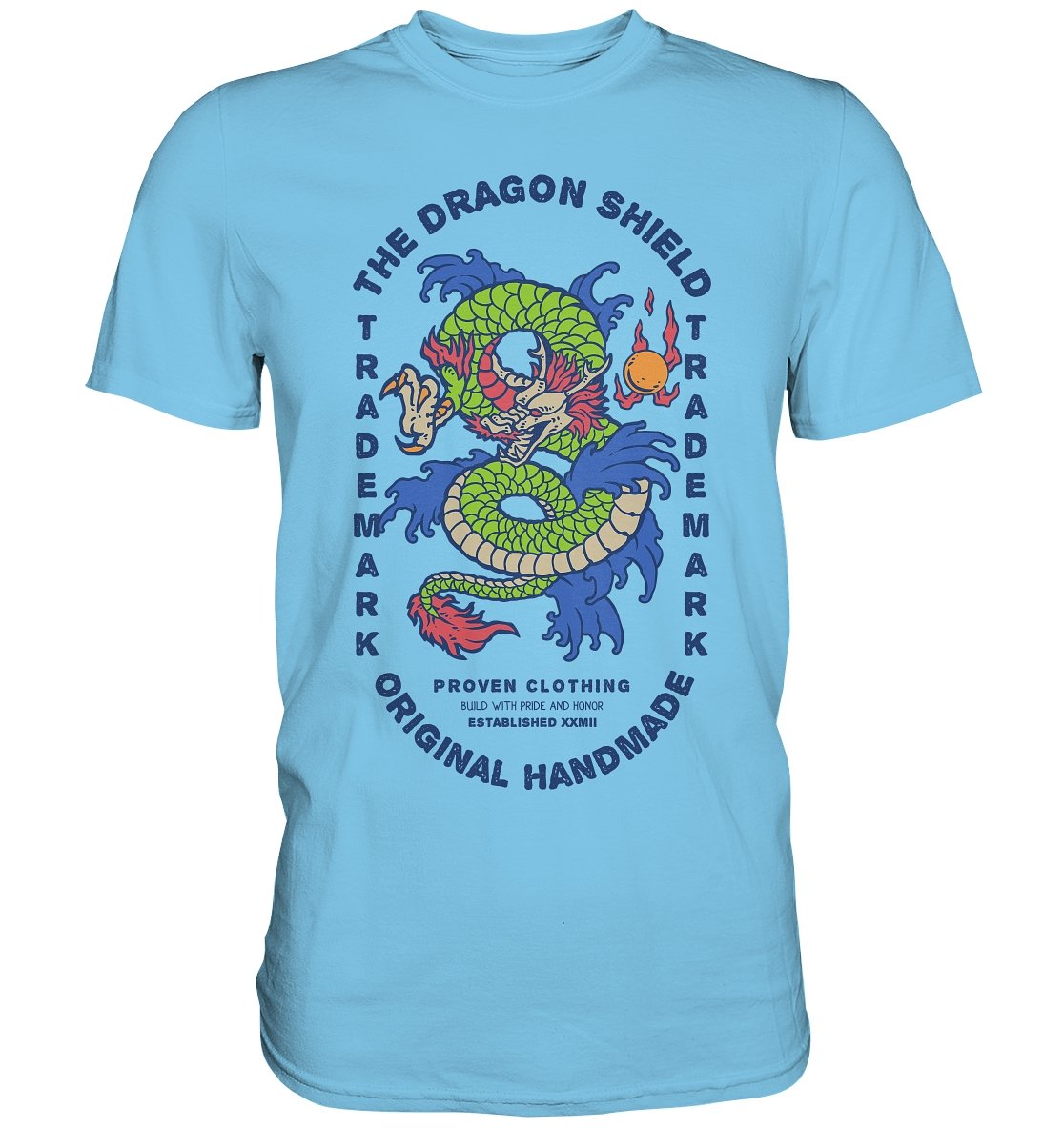 Asia Green Dragon - Premium Shirt - BINYA