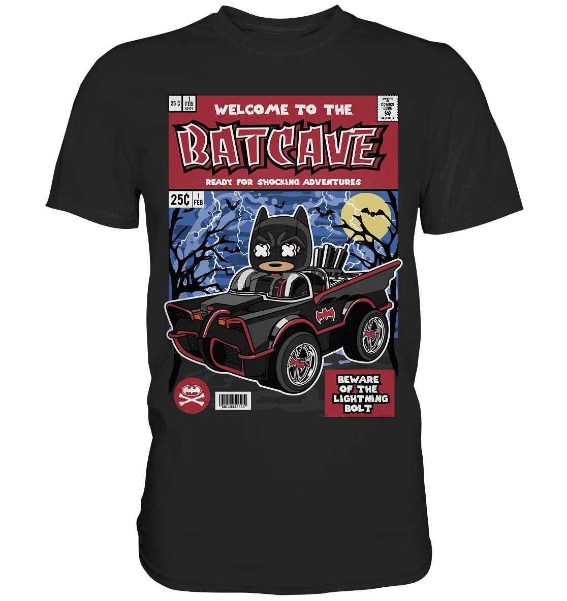 BAT MOBILE Comic - Premium Shirt - BINYA