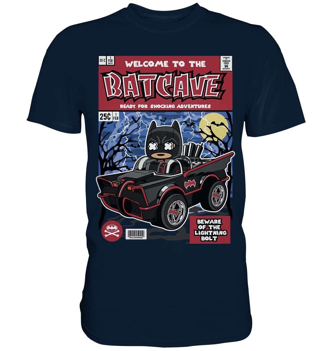 BAT MOBILE Comic - Premium Shirt - BINYA