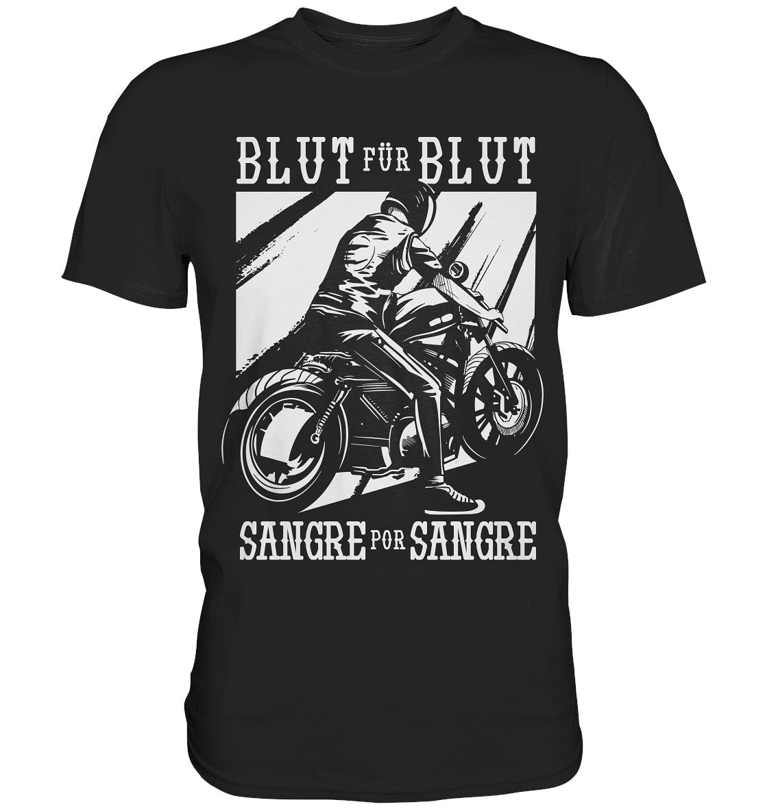 BLUT FÜR BLUT - SANGRE POR SANGRE - Premium Shirt - BINYA