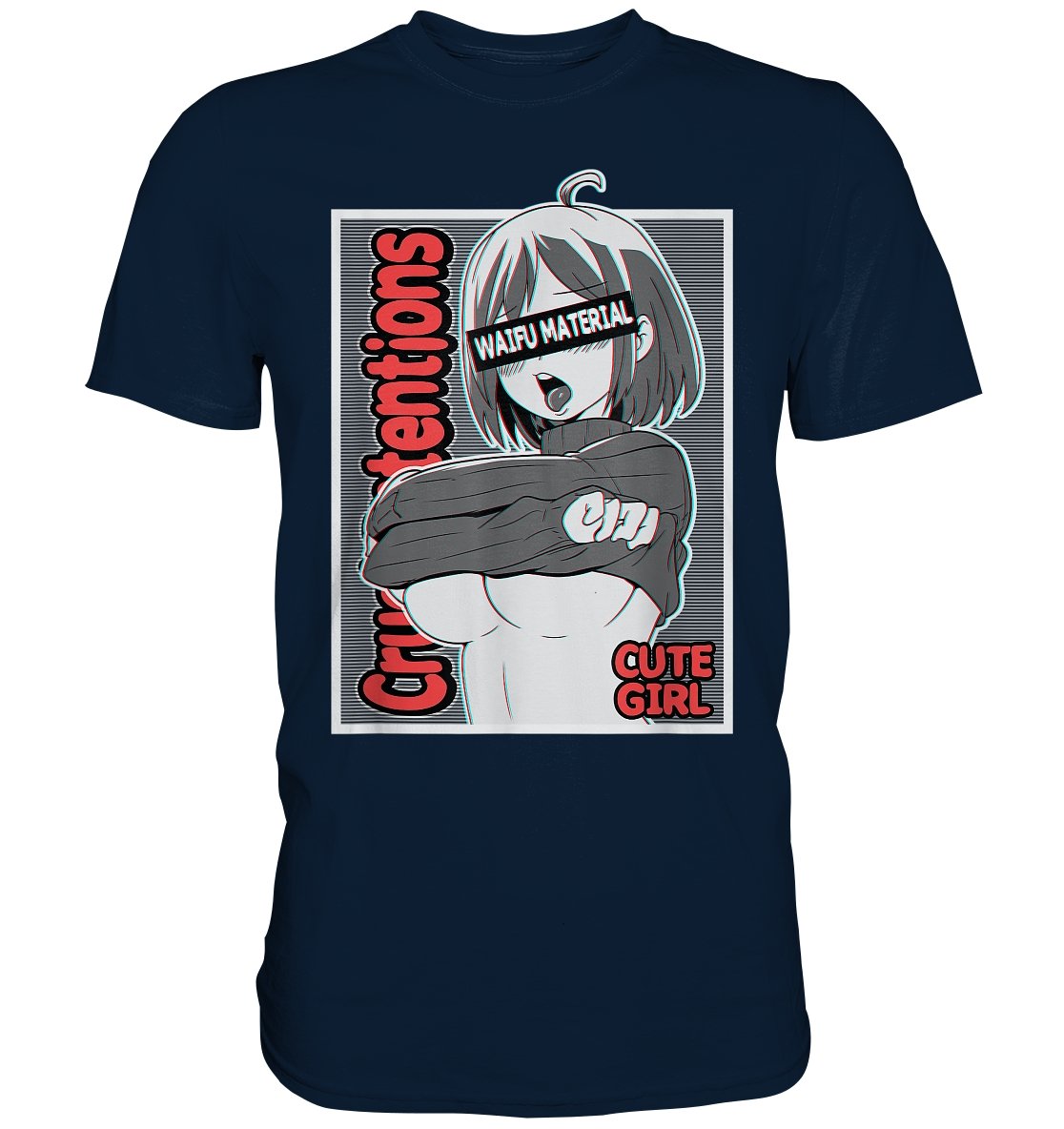 CUTE ANIME GIRL - Premium Shirt - BINYA