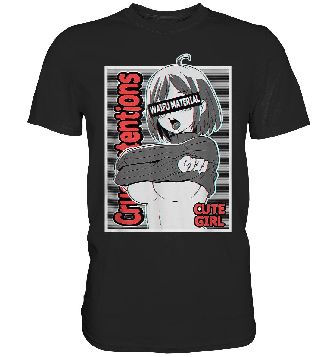 CUTE ANIME GIRL - Premium Shirt - BINYA