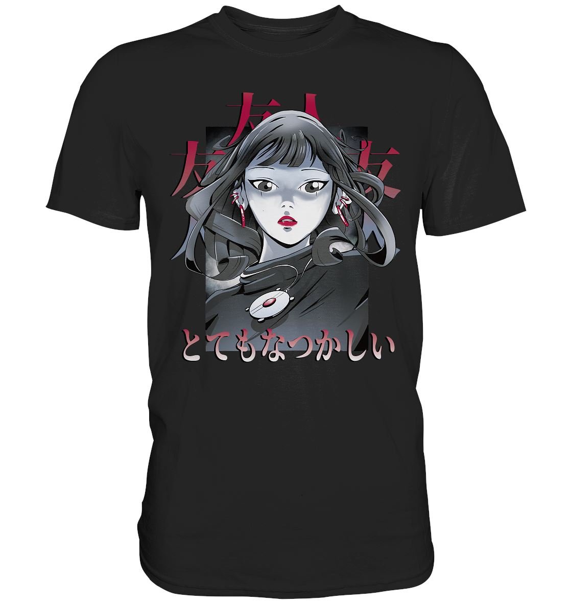Dramatic Anime Girl - Premium Shirt - BINYA