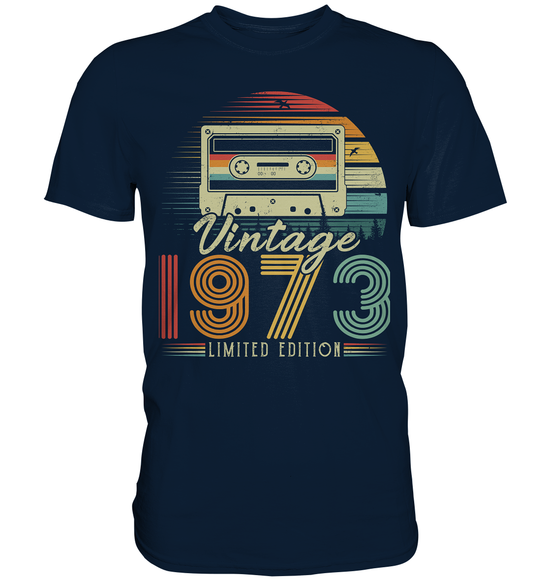 1973 Geboren Geburtstag - Premium Shirt