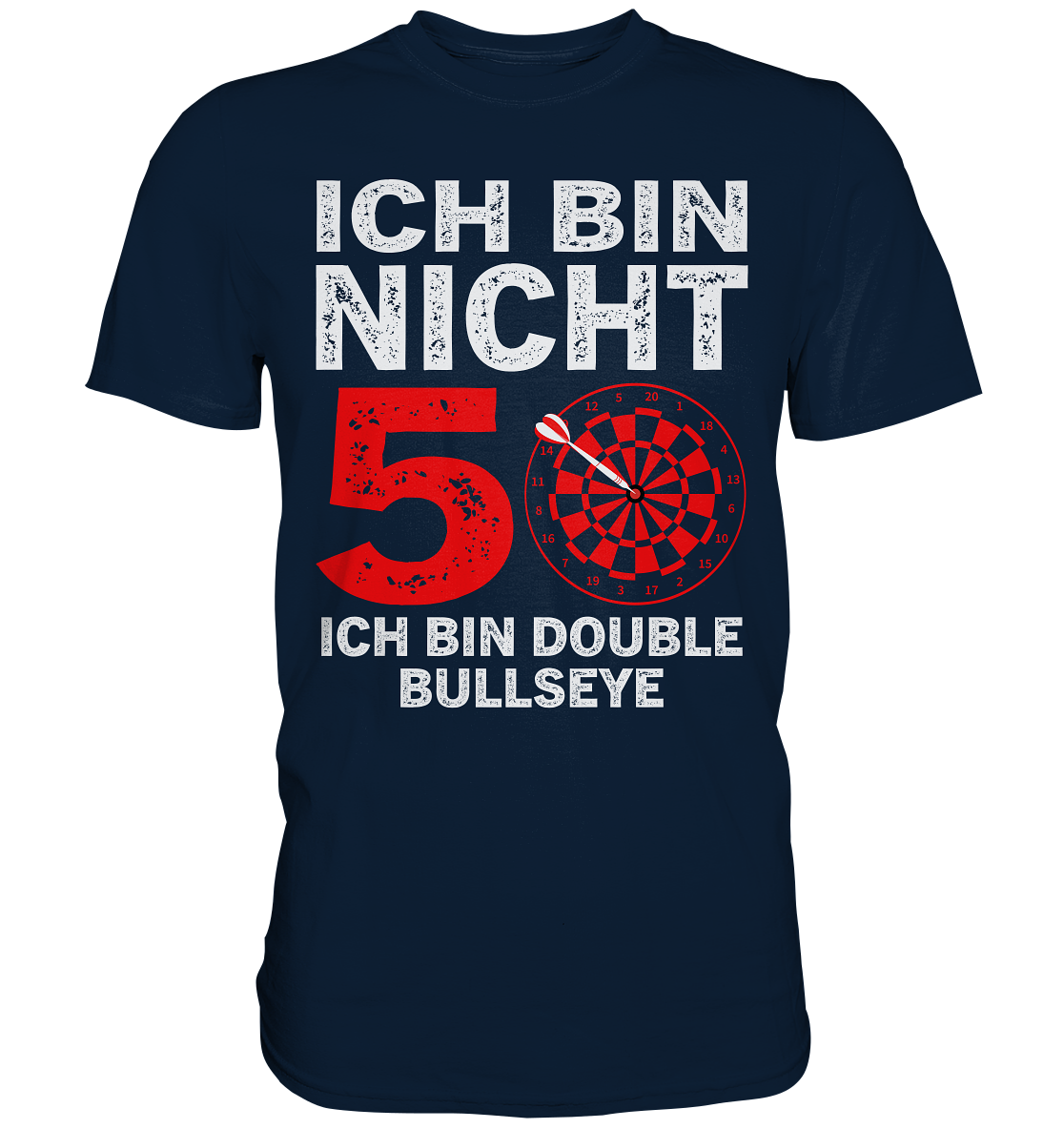 50. Geburtstag Dart Geschenk - Premium Shirt