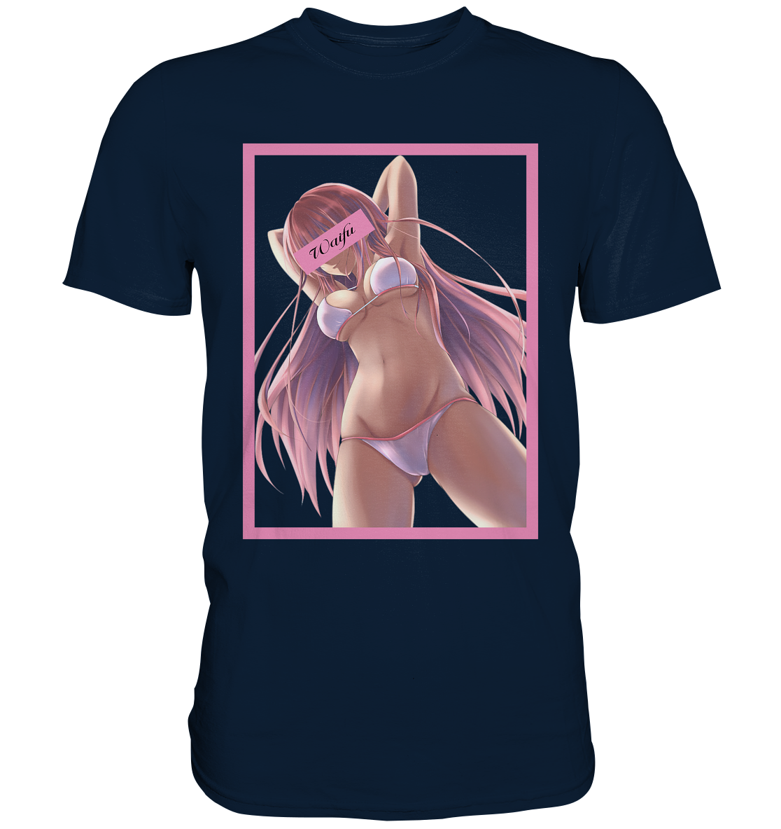 Anime Aesthetic Girl - Premium Shirt