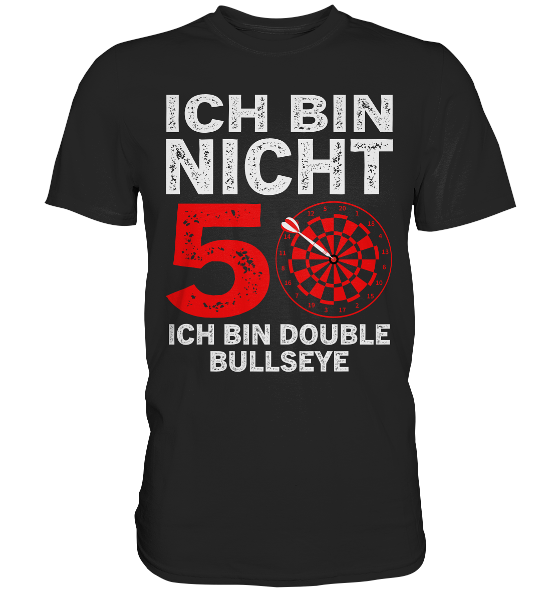 50. Geburtstag Dart Geschenk - Premium Shirt