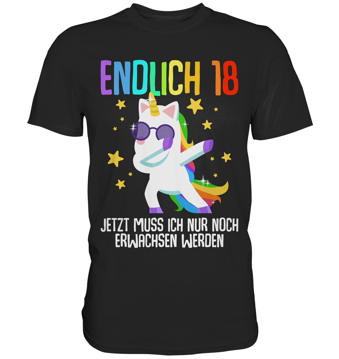 18. Geburtstag Einhorn T-Shirt – Spaß trotz Eltern daheim