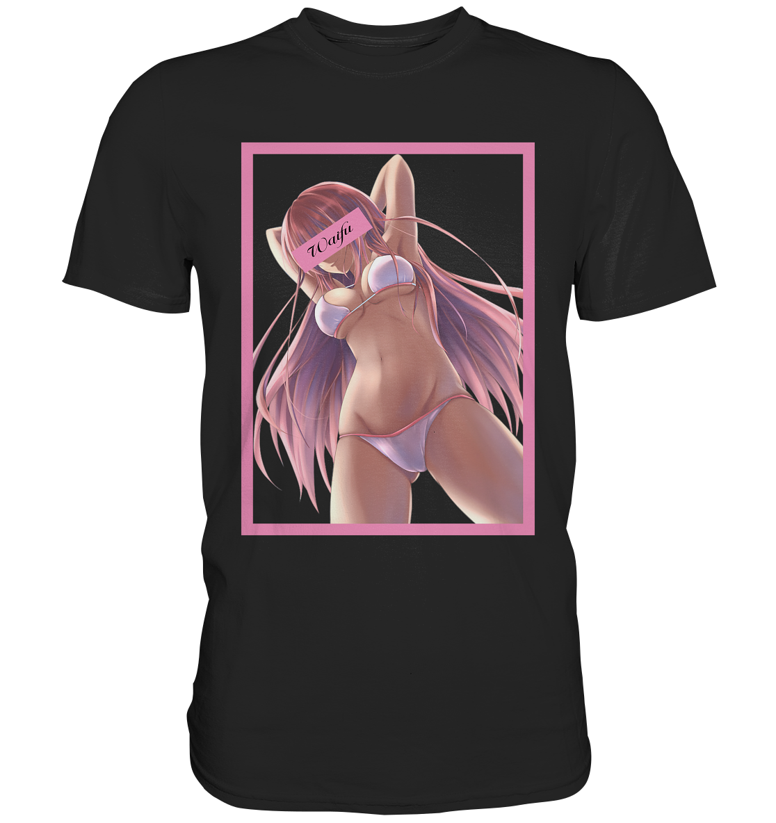 Anime Aesthetic Girl - Premium Shirt