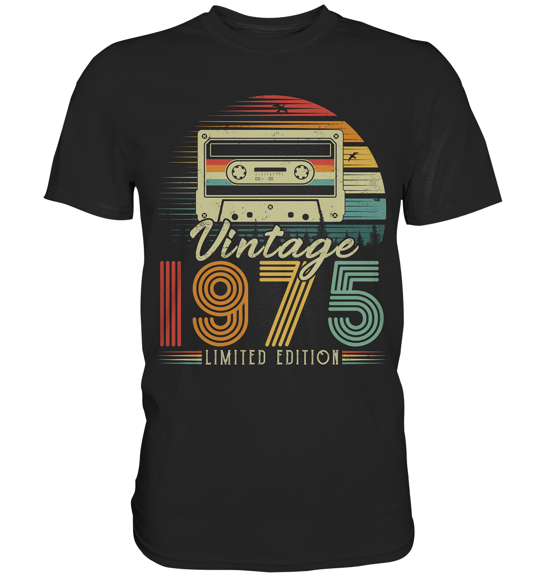 1975 Geboren Geburtstag - Premium Shirt