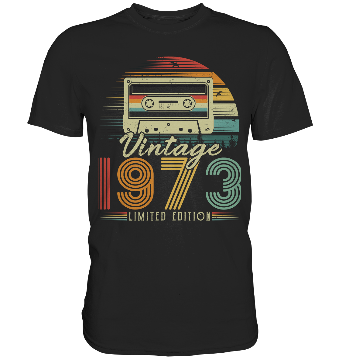 1973 Geboren Geburtstag - Premium Shirt