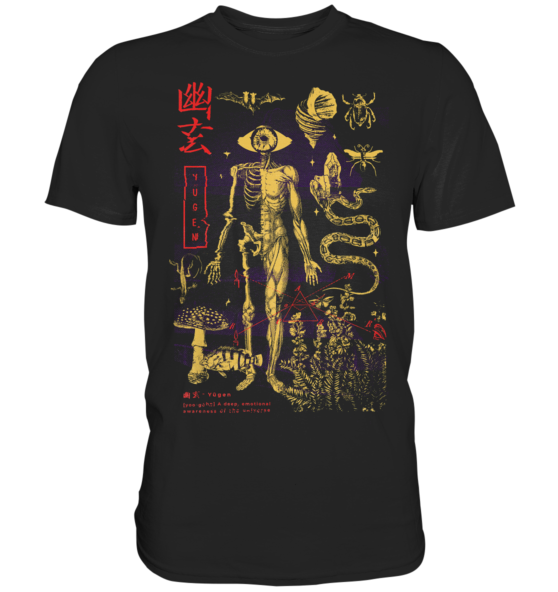 Anatomie Human Body Japanese - Premium Shirt