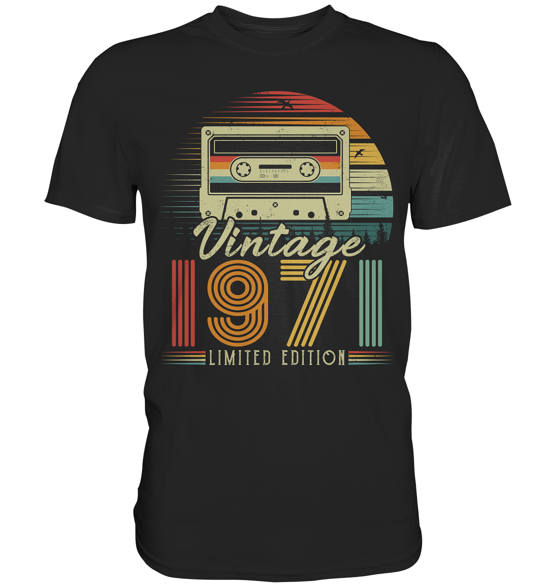 1971 Geboren Geburtstag - Premium Shirt