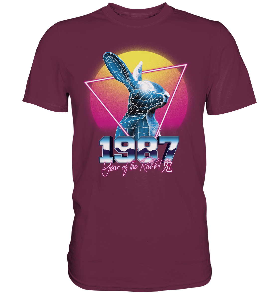 Rabbit Chinese Retro - Premium Shirt