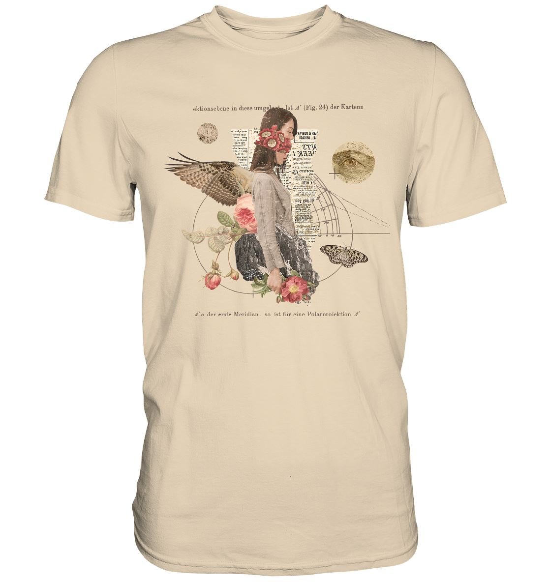 Gothic Vintage Collage - Premium Shirt - BINYA