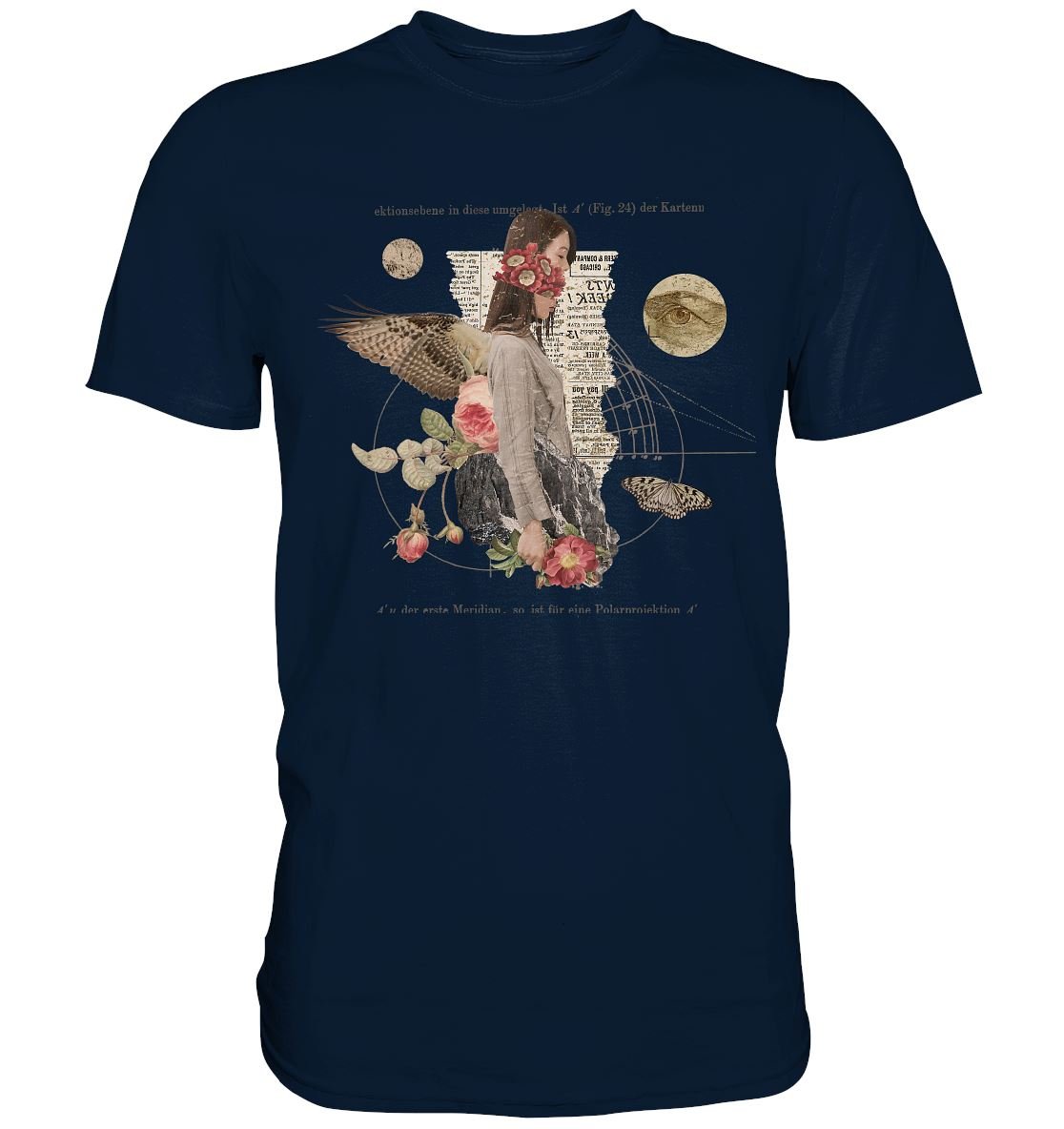 Gothic Vintage Collage - Premium Shirt - BINYA