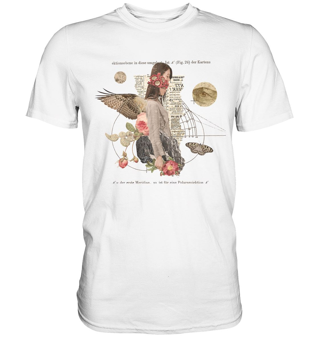 Gothic Vintage Collage - Premium Shirt - BINYA