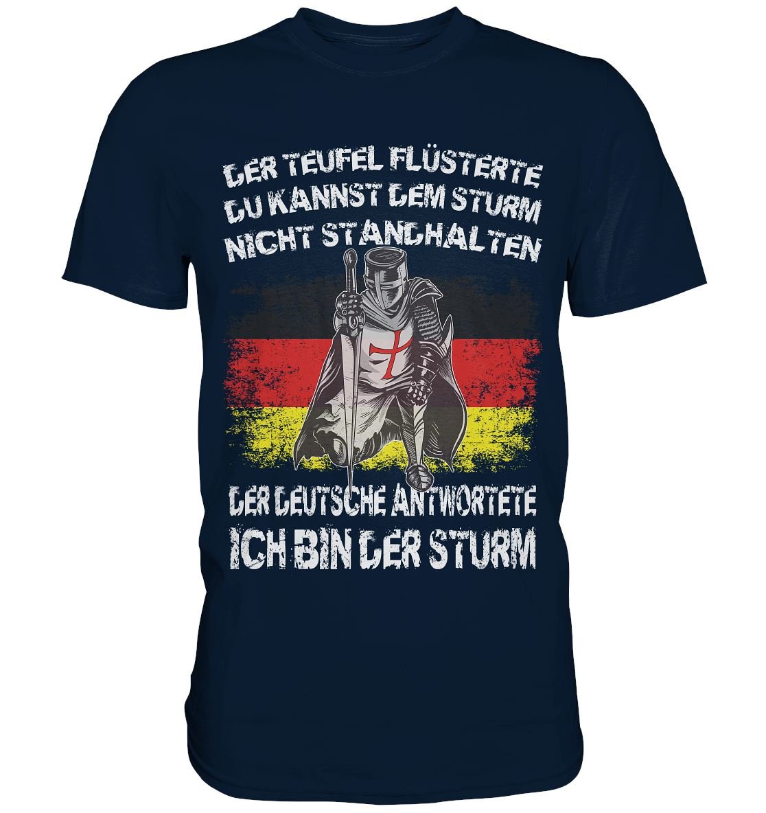 Ich bin der Sturm - Premium Shirt - BINYA