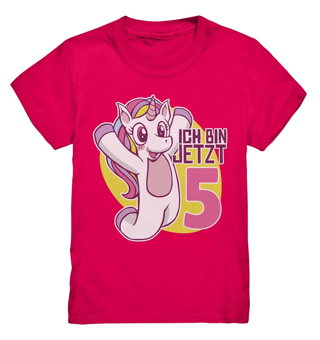 Ich bin jetzt 5 - Kids Premium Shirt - BINYA