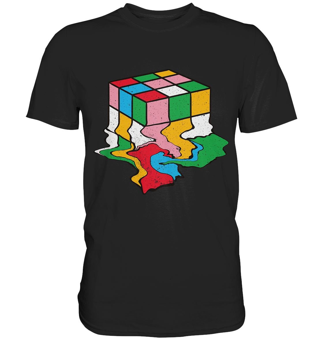 MELTING RUBIK'S CUBE - Premium Shirt - BINYA