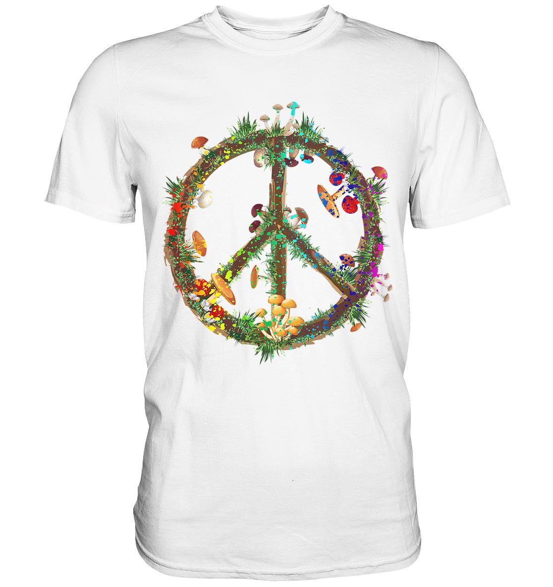 Peace Psychedelic Magic Mushroom - Premium Shirt - BINYA