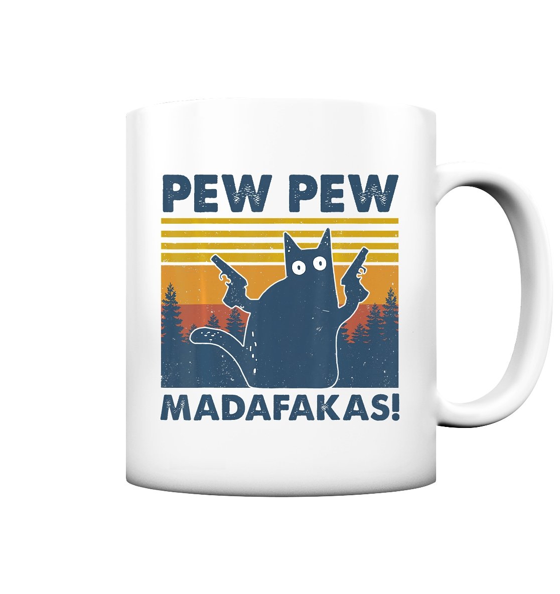 Pew Pew Madafakas - Tasse matt - BINYA