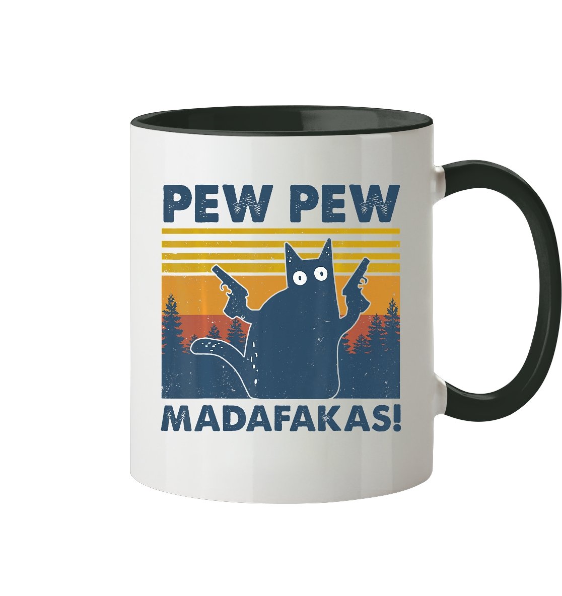Pew Pew Madafakas - Tasse zweifarbig - BINYA