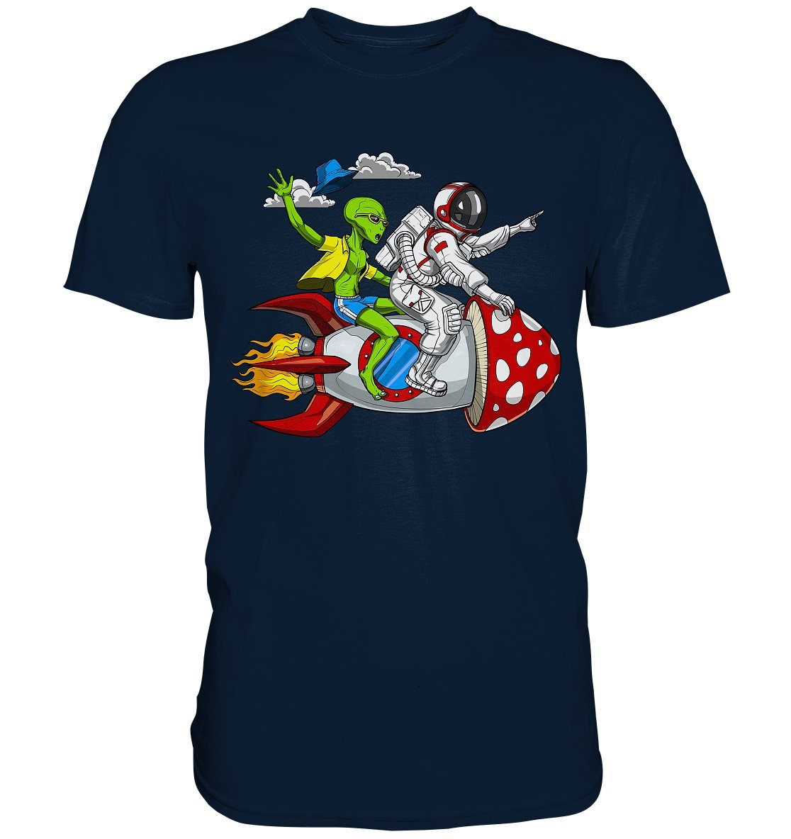 Psychedelic Magic Mushroom - Premium Shirt - BINYA