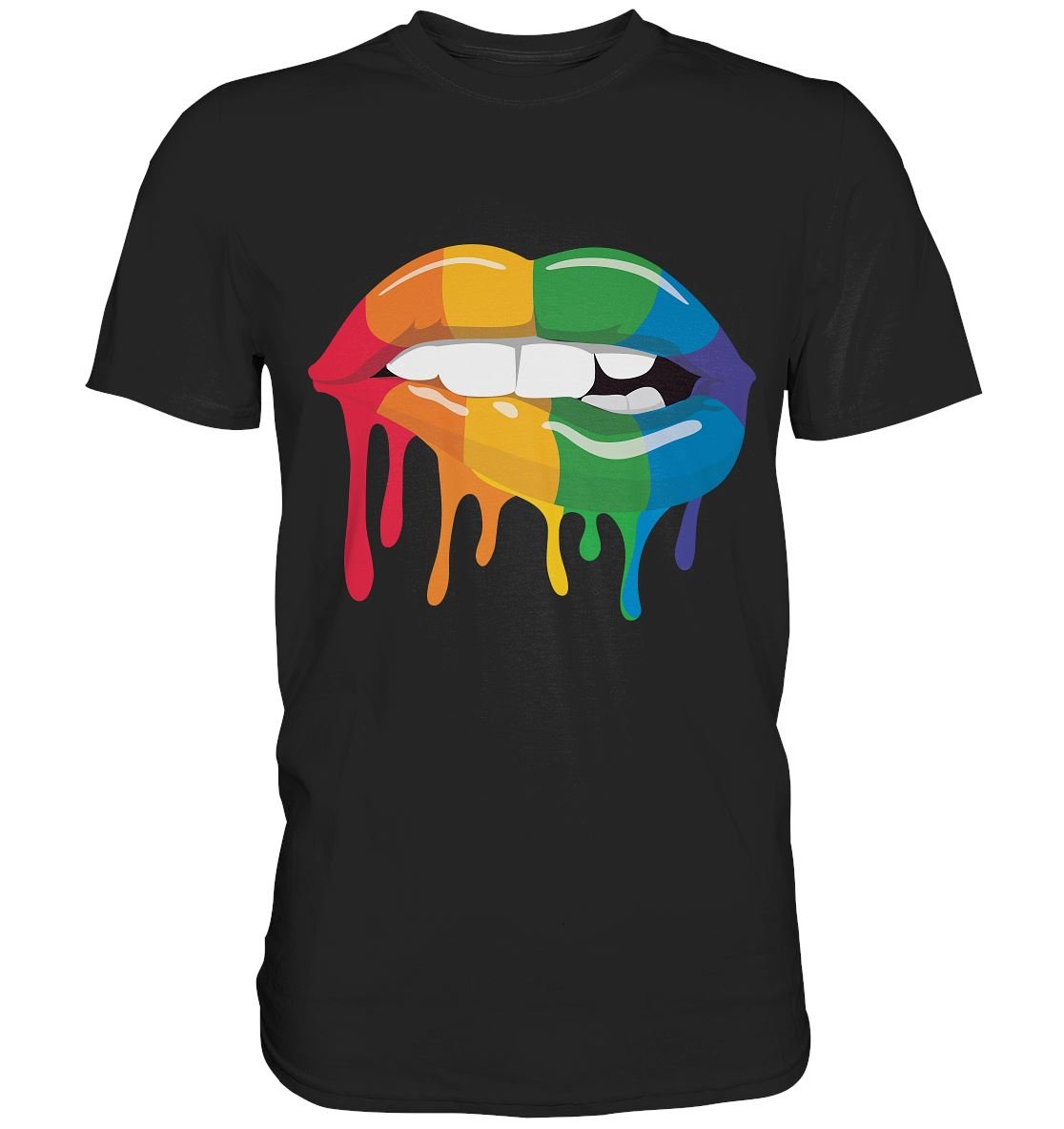 Rainbow Lips - Premium Shirt - BINYA