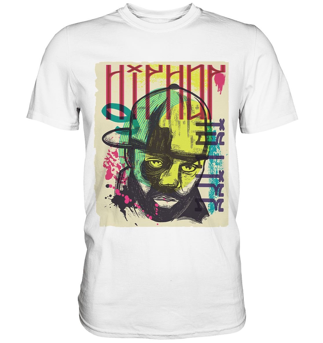 Rapper Urban Graffiti - Premium Shirt - BINYA