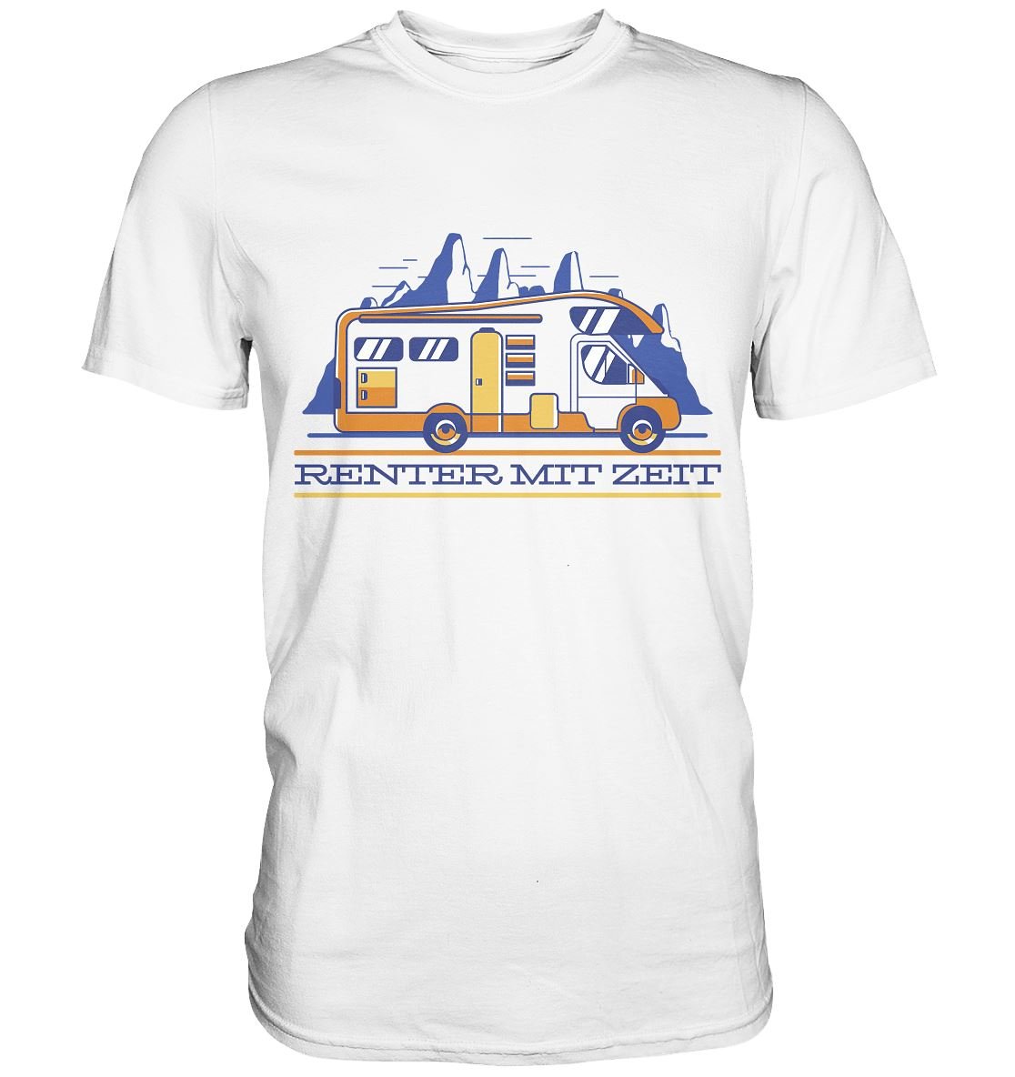 Rentner mit Zeit - Premium Shirt - BINYA