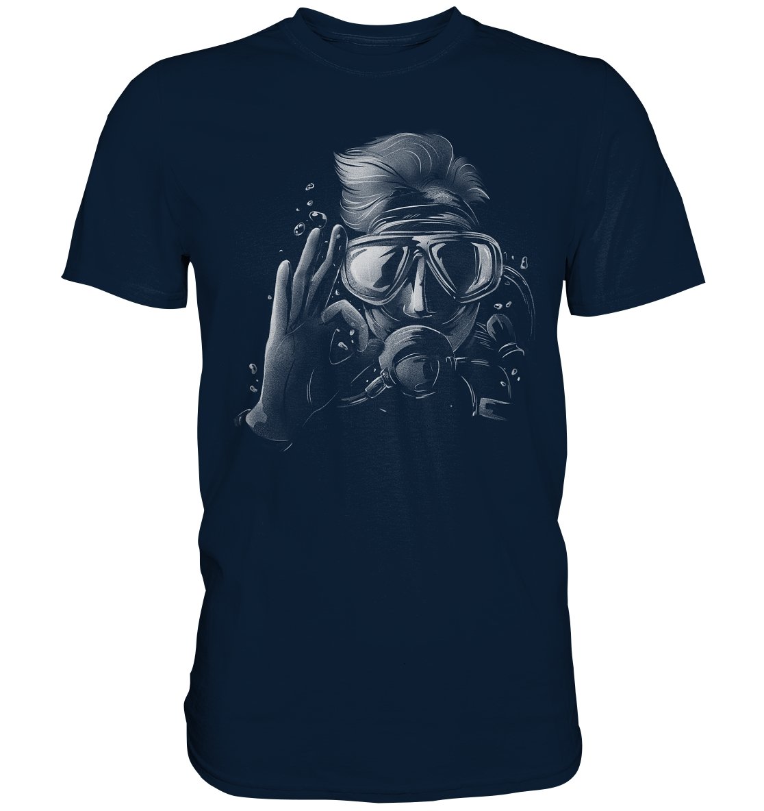Scuba Diver Taucher - Premium Shirt - BINYA